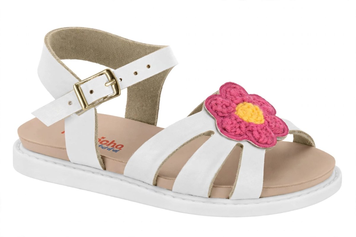 SANDALIAS DE NIÑA NAPA T-BLANCA