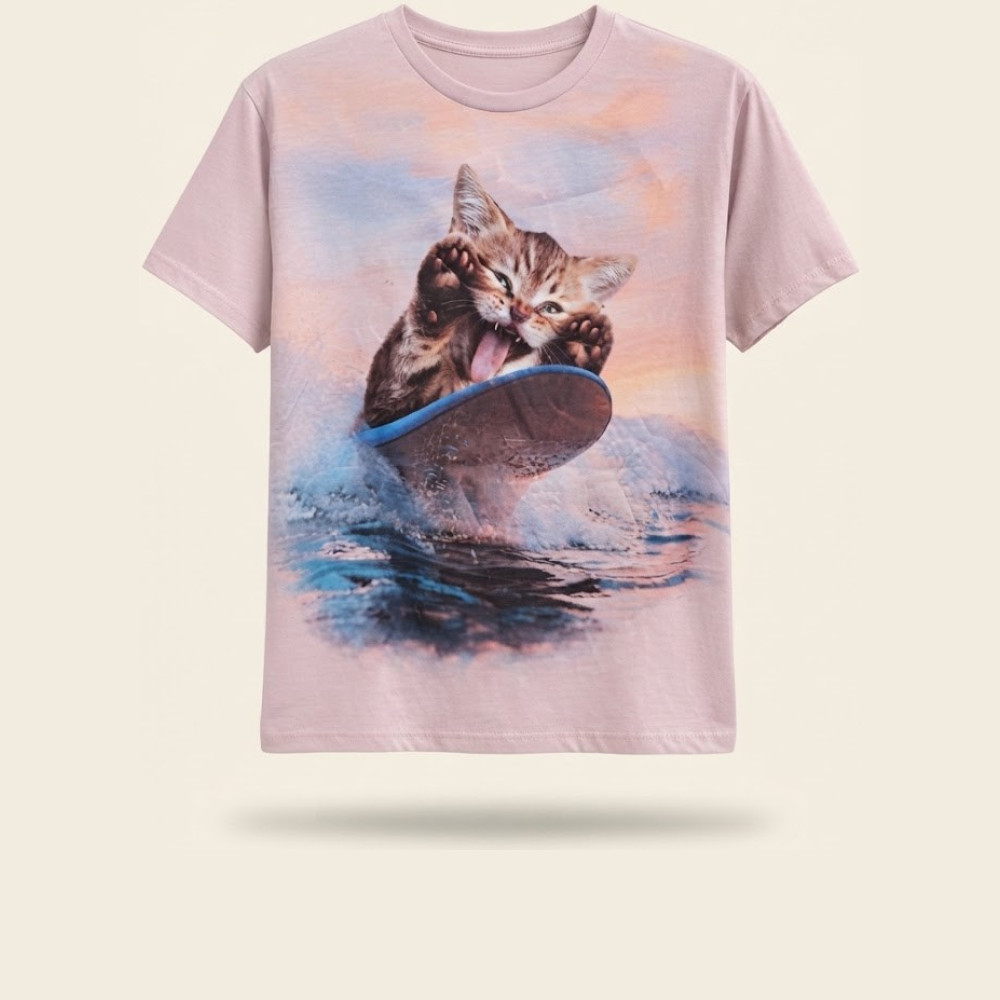 CAMISETA HM GATO