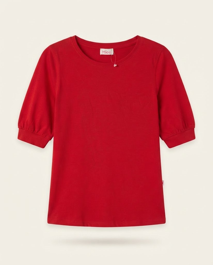 BLUSA MICA ROJA T7