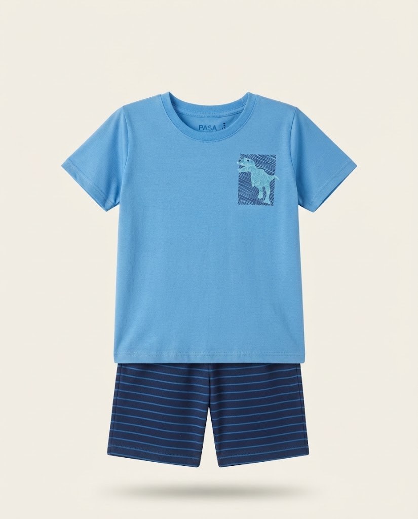 PIJAMA CORTA DINOSAURIO T14