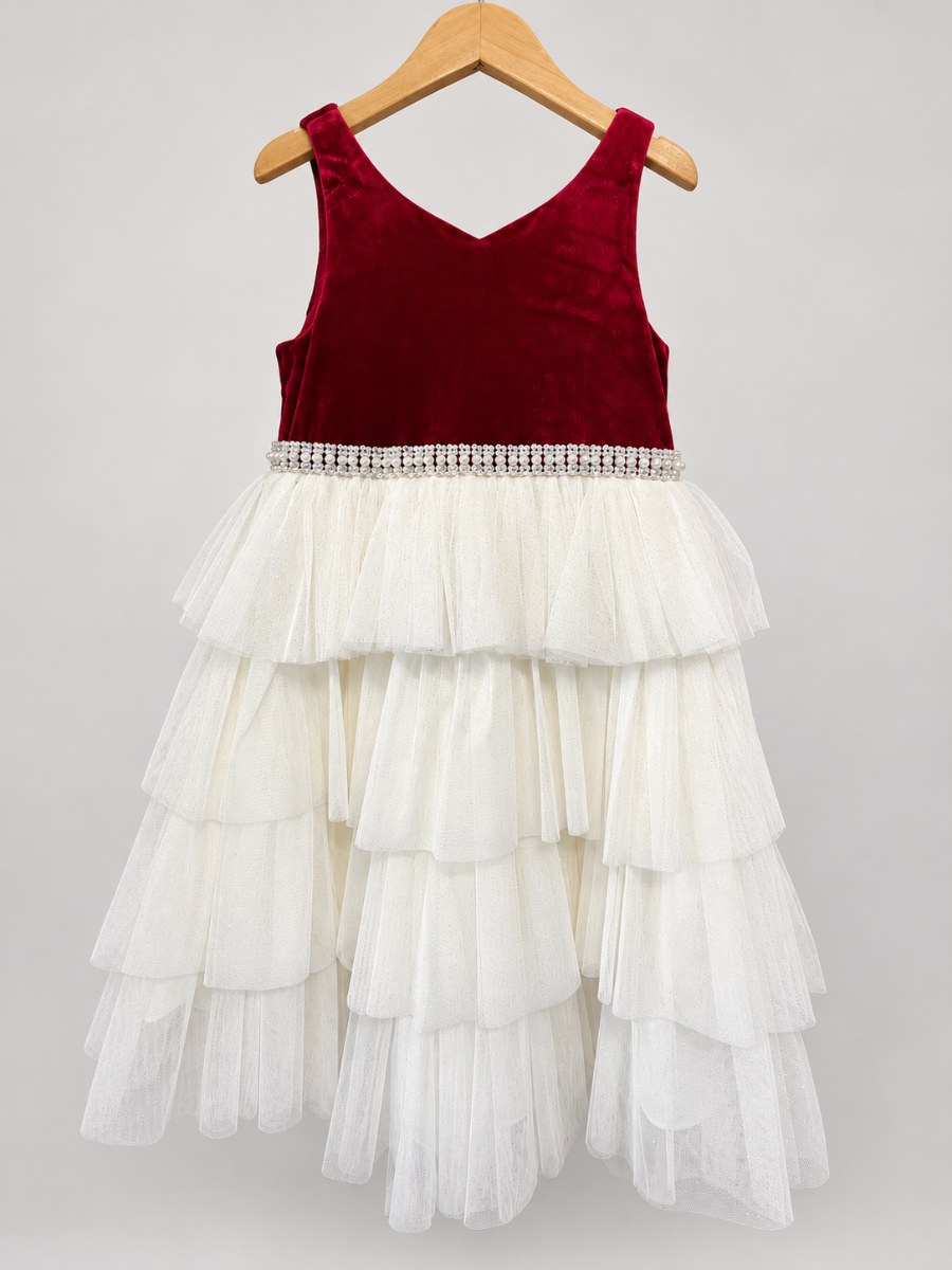 Vestido Falda Capas Niña