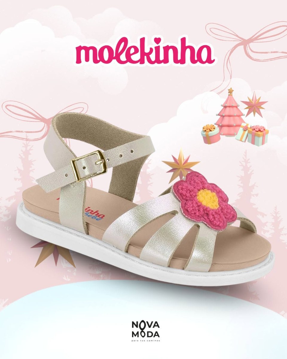 SANDALIAS DE NIÑA SOFT GLAM