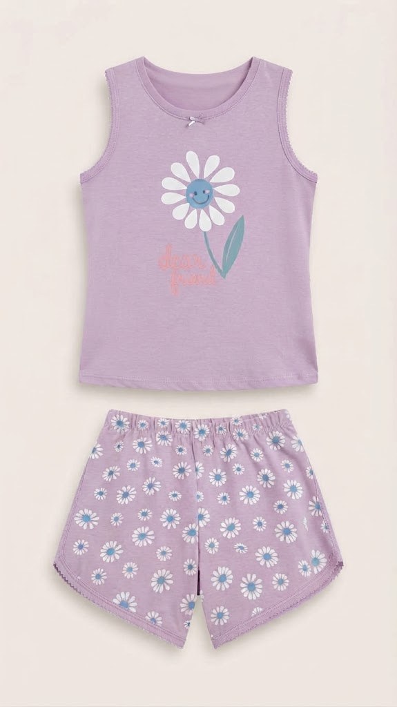 PIJAMA SHORT NIÑA 